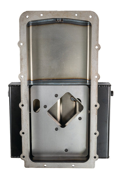 Moroso Ford 5.0 Coyote/Cobra (w/Rear Sump) Road Race Baffled Wet Sump 9.5qt 4.5in Steel Oil Pan