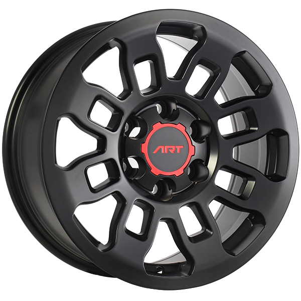 ART Replica REPLICA 238 Satin Black 17x8 +5 6x139.7mm 106.1mm