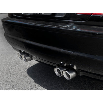 aFe MACH Force-Xp 2.5in 304 SS Cat-Back Exhaust w/ Polished Tips 01-06 BMW M3