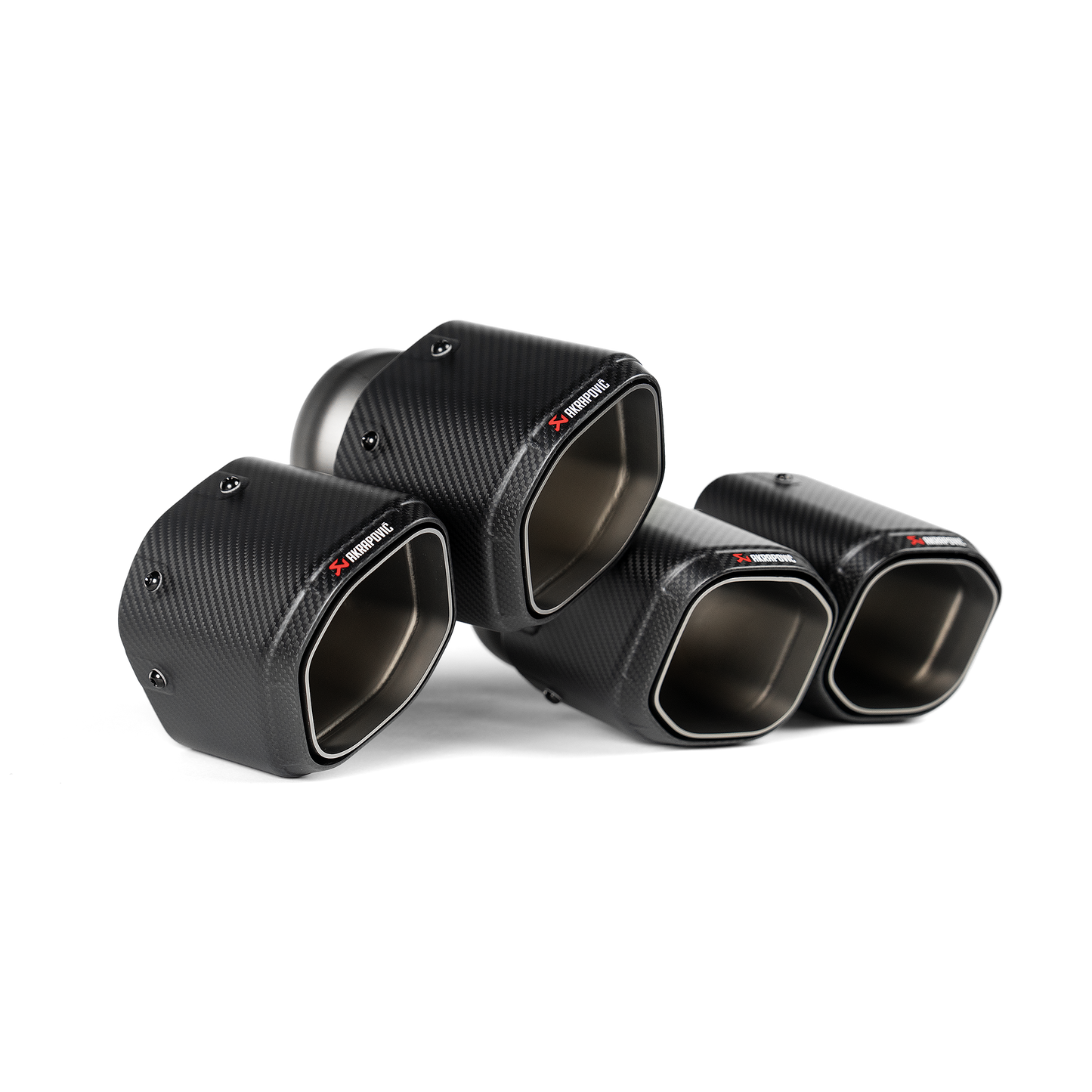 Akrapovič Hexagonal Carbon Fiber Tail Pipe Set - 2025+ BMW M5 (G90/G99)