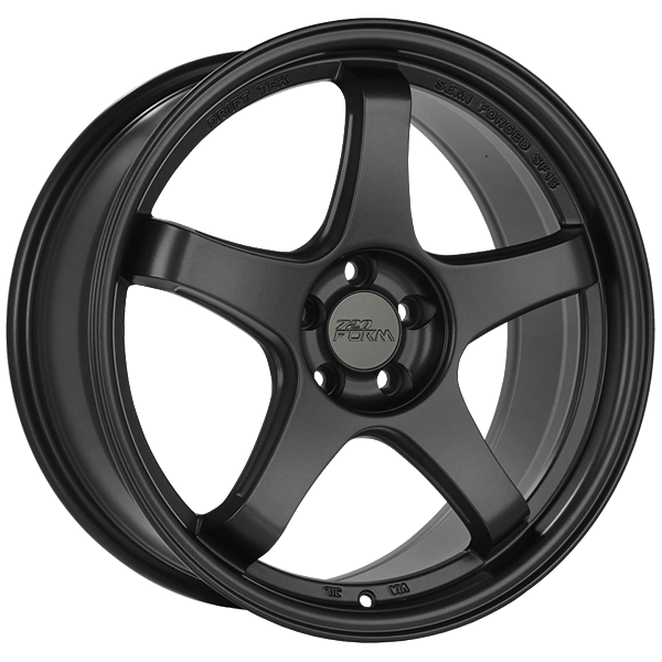 720Form FF6 Satin Black 18x8.5 +35 5x114.3mm 73.1mm