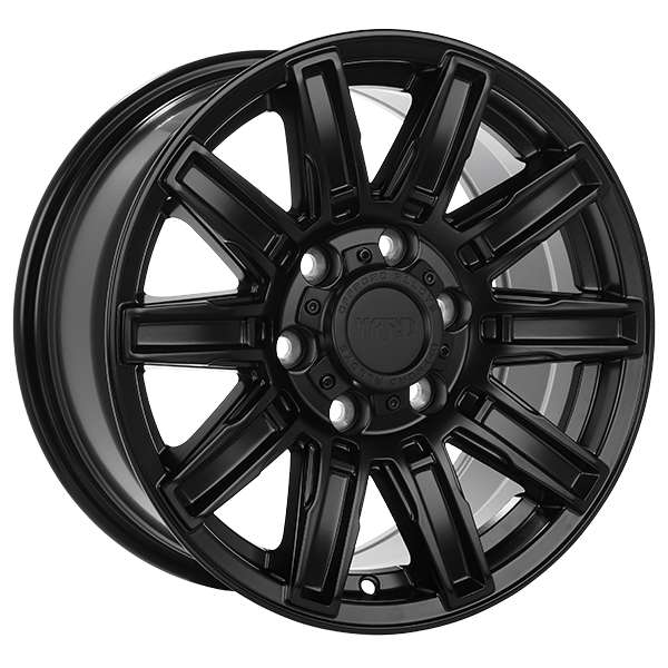 Ruffino HARD FORGED Satin Black 16x8 +45 6x130mm 84.1mm
