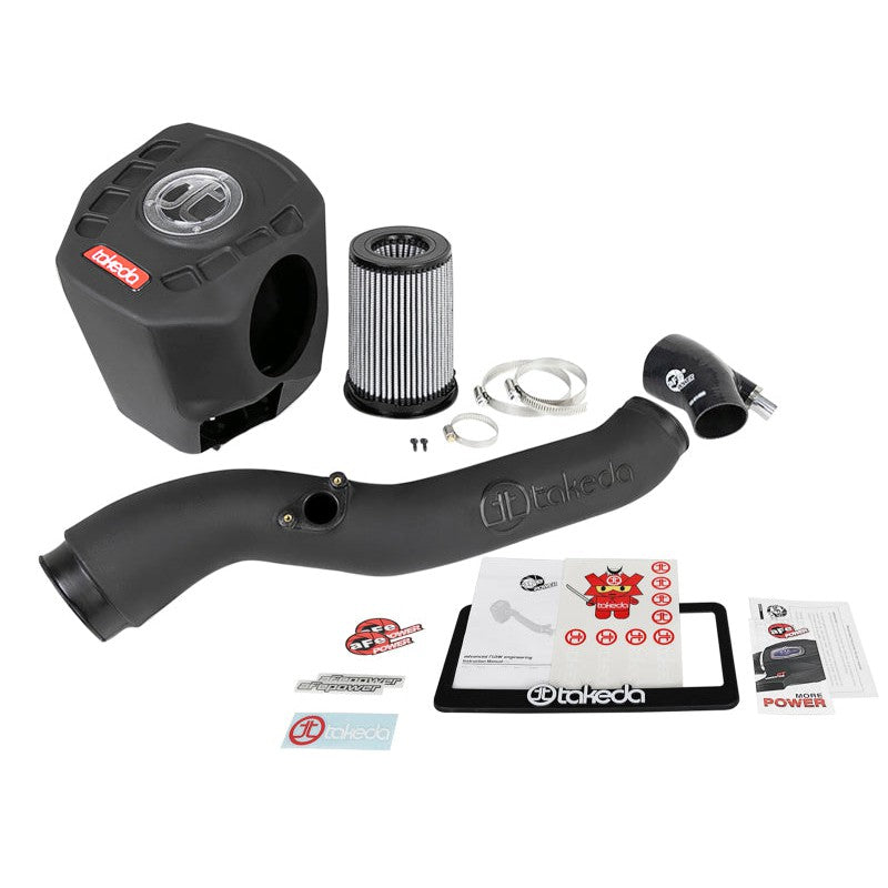 aFe Takeda Momentum GT Pro Dry S Cold Air Intake System 16-17 Lexus IS 200t