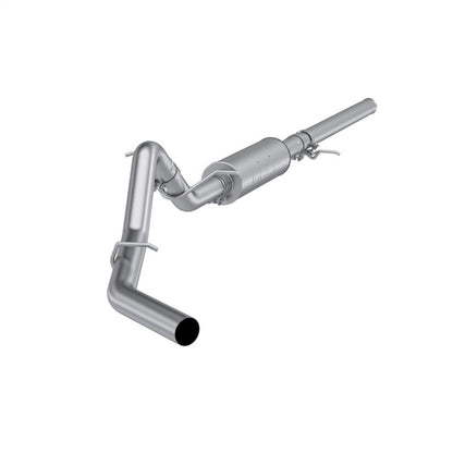 MBRP 14-18 GMC Sierra 4.3L Aluminized Steel 3in Cat Back Single Side Exit - Single Driveshaft only