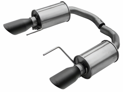 Roush 15-26 Mustang V6 / EcoBoost Black Tip Axle Back Exhaust