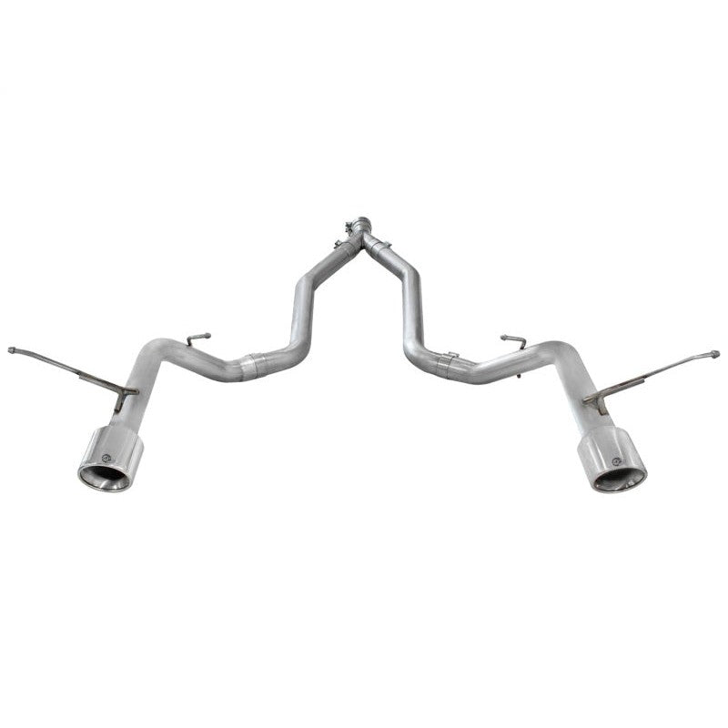aFe MACHForce XP 14+ Jeep Grand Cherokee V6 3.0L (td) 2.5in DPF-Back 409SS Exhaust w/o Resonators