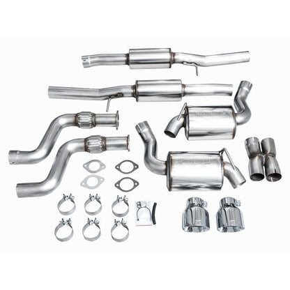 AWE Tuning Touring Edition Catback Exhaust System w/Chrome Silver Tips for 2023+ Nissan Z