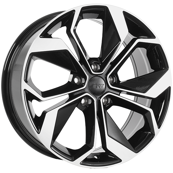 ART Replica REPLICA 309 Gloss Black - Machined Face 18x7.5 +40 5x114.3mm 67.1mm