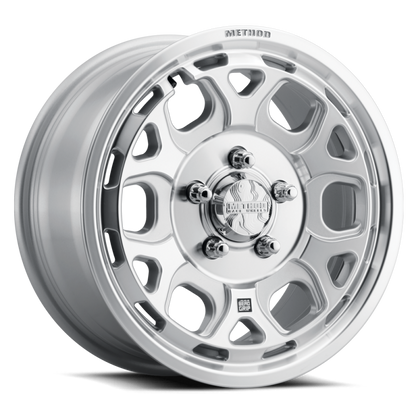 Method MR416 Bead Grip 15x7 / 5x4.5 / 55mm Offset / 68.00mm Bore - Machined Clear Coat Wheel