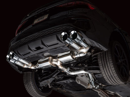 AWE Tuning 22-24 Audi 8Y S3 Touring Edition Exhaust - Chrome Silver Tips
