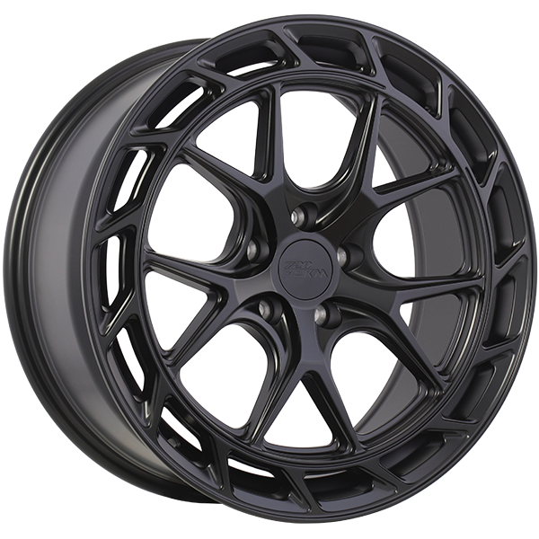 720Form FF18 Satin Black 20x9 +35 5x112mm 66.6mm
