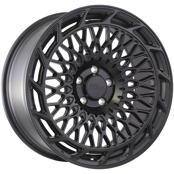 720Form FF20 Satin Black 19x8.5 +35 5x112mm 66.6mm