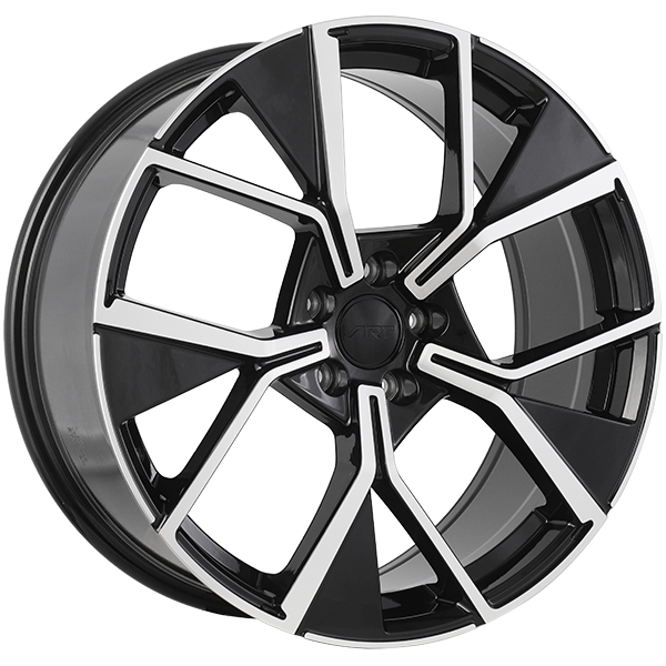 ART Replica REPLICA 364 Gloss Black - Machined Face 19x8.5 +35 5x112mm 66.5mm