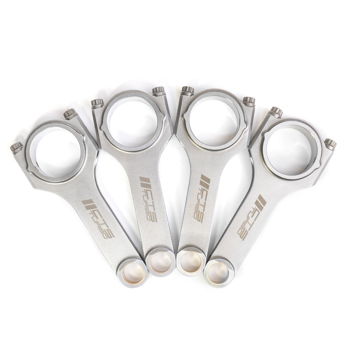 CTS Turbo Connecting Rods VW & Audi 144x21 Tapered Rifle Drilled | Fits MK6/B8 2.0T EA888 Gen 1 & 2 With Stock Pistons