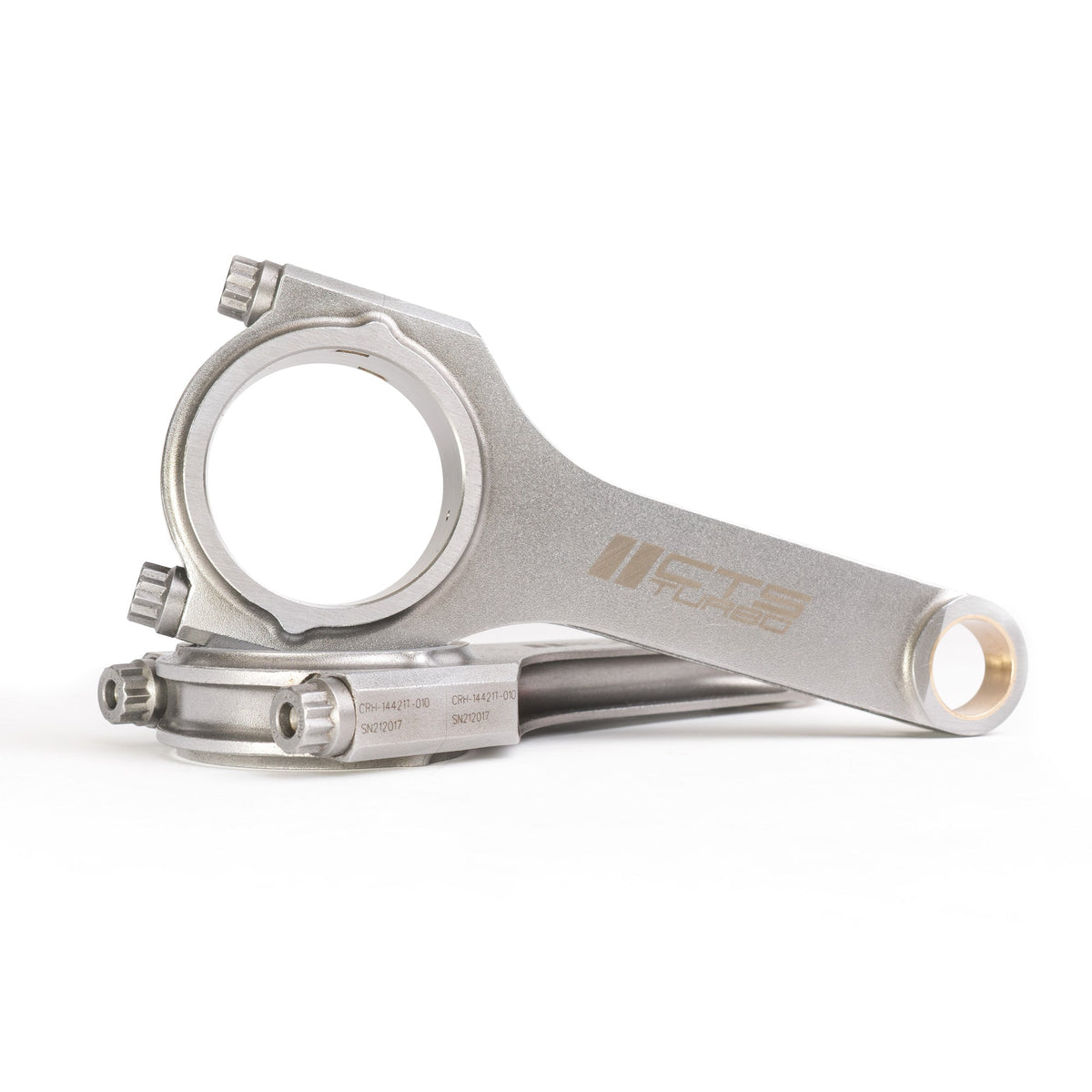 CTS Turbo Connecting Rods VW & Audi 144x21 Tapered Rifle Drilled | Fits MK6/B8 2.0T EA888 Gen 1 & 2 With Stock Pistons