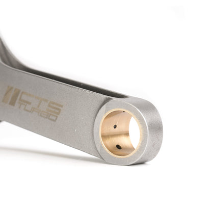 CTS Turbo Connecting Rods VW & Audi 144x21 Tapered Rifle Drilled | Fits MK6/B8 2.0T EA888 Gen 1 & 2 With Stock Pistons