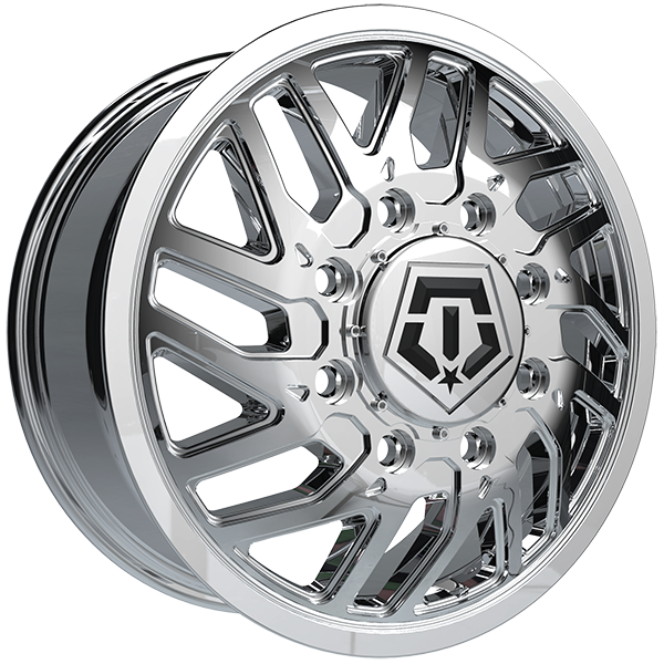 TIS Wheels 544 Chrome 22x8.3 +127 8x210mm 154.3mm