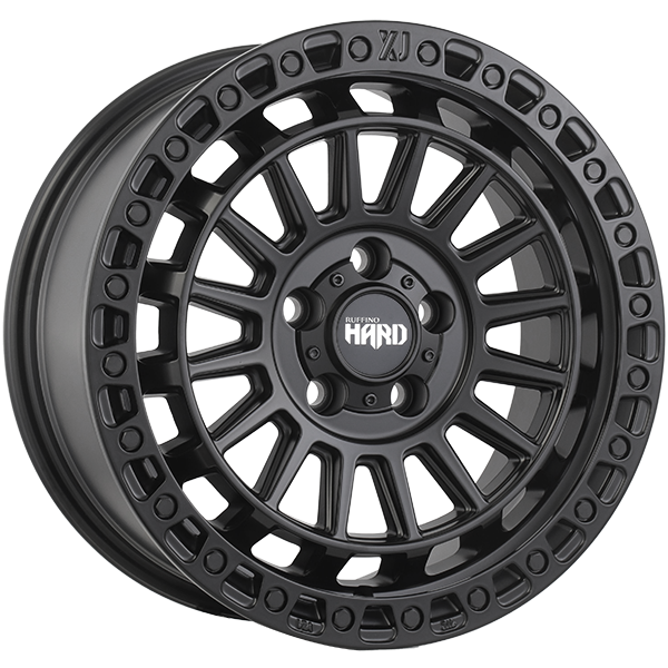 Ruffino HARD XJ Satin Black 17x7.5 +35 5x114.3mm 60.1mm