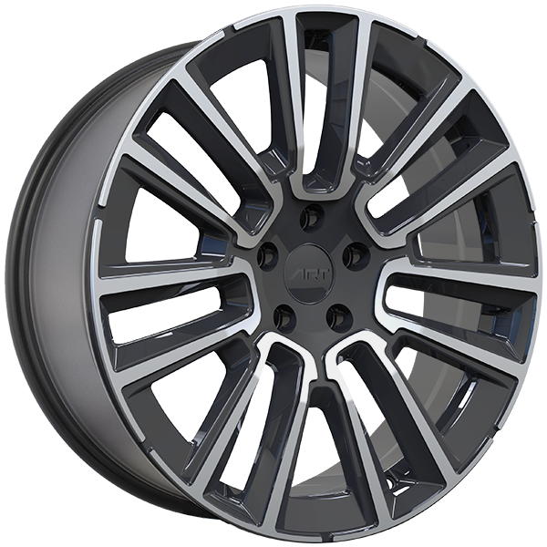 ART Replica REPLICA 402 Gloss Black - Machined Face 19x8 +45 5x108mm 63.4mm