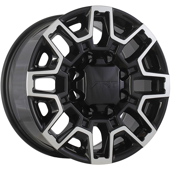 ART Replica REPLICA 410 Gloss Black - Machined Face 18x9 +32 8x180mm 124.1mm