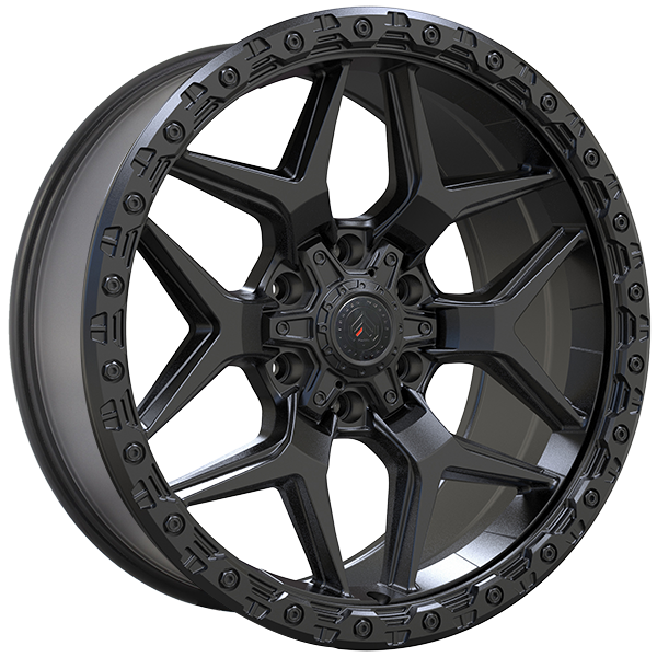 Forged Offroad XR13 Satin Black 20x9 +15 6x135|6x139.7mm 108.1mm