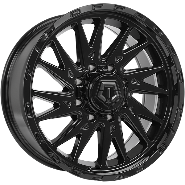 TIS Wheels 547 Gloss Black 20x10 -25 8x180mm 124.3mm