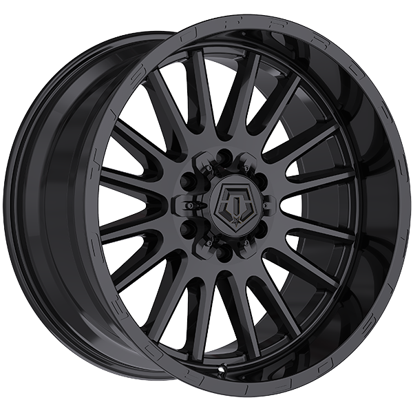 TIS Wheels 567 Gloss Black 22x12 -44 6x135|6x139.7mm 106.2mm