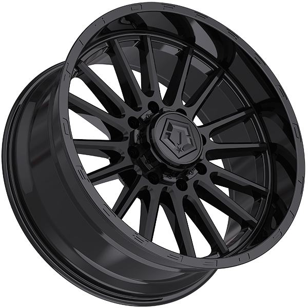 TIS Wheels 567 Gloss Black 22x12 -44 8x165.1mm 125.2mm