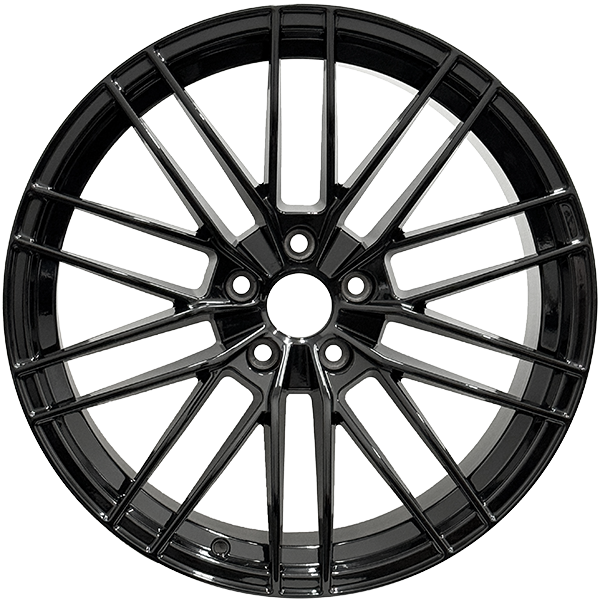 RAC Replica A30 Gloss Black 18x8 +32 5x112mm 66.5mm