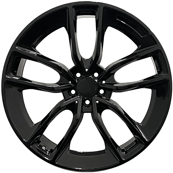 RAC Replica M17 Gloss Black 22x10 +40 5x112mm 66.6mm