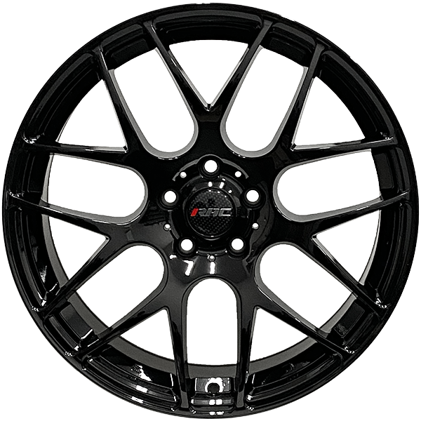 RAC Replica RR01 Gloss Black 17x7.5 +42 5x112mm 57.1mm