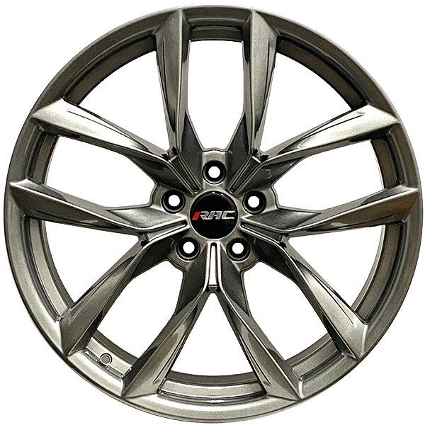 RAC Replica RR14 Titanium 20x8 +35 5x114.3mm 60.1mm