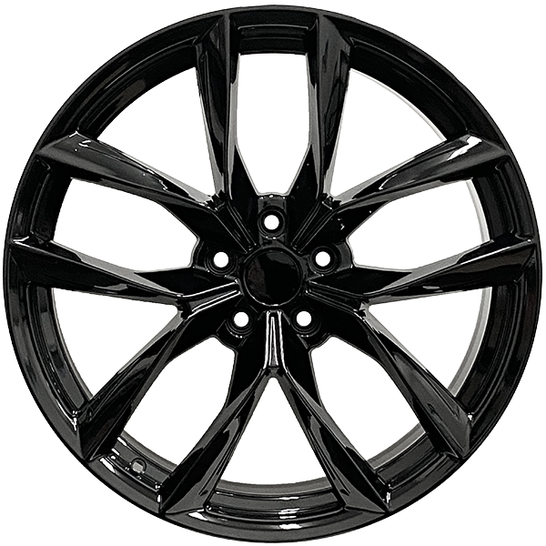 RAC Replica TS3 Gloss Black 19x8.5 +35 5x120mm 64.1mm