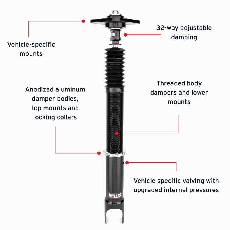 Air Lift Performance 09-13 Infiniti G37 / 09-20 Nissan 370z Rear Air Suspension Kit