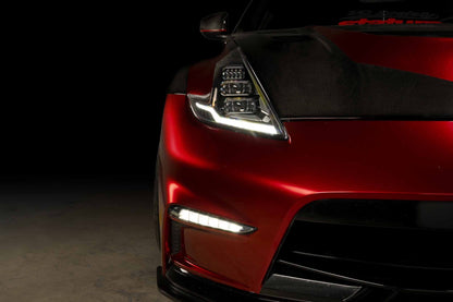 15 - 21 Nissan 370Z Nismo Bumper: Morimoto XB LED DRL (Set) - Sidemarker DRL & Signals - Morimoto