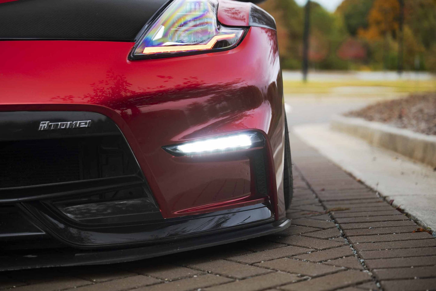 15 - 21 Nissan 370Z Nismo Bumper: Morimoto XB LED DRL (Set) - Sidemarker DRL & Signals - Morimoto