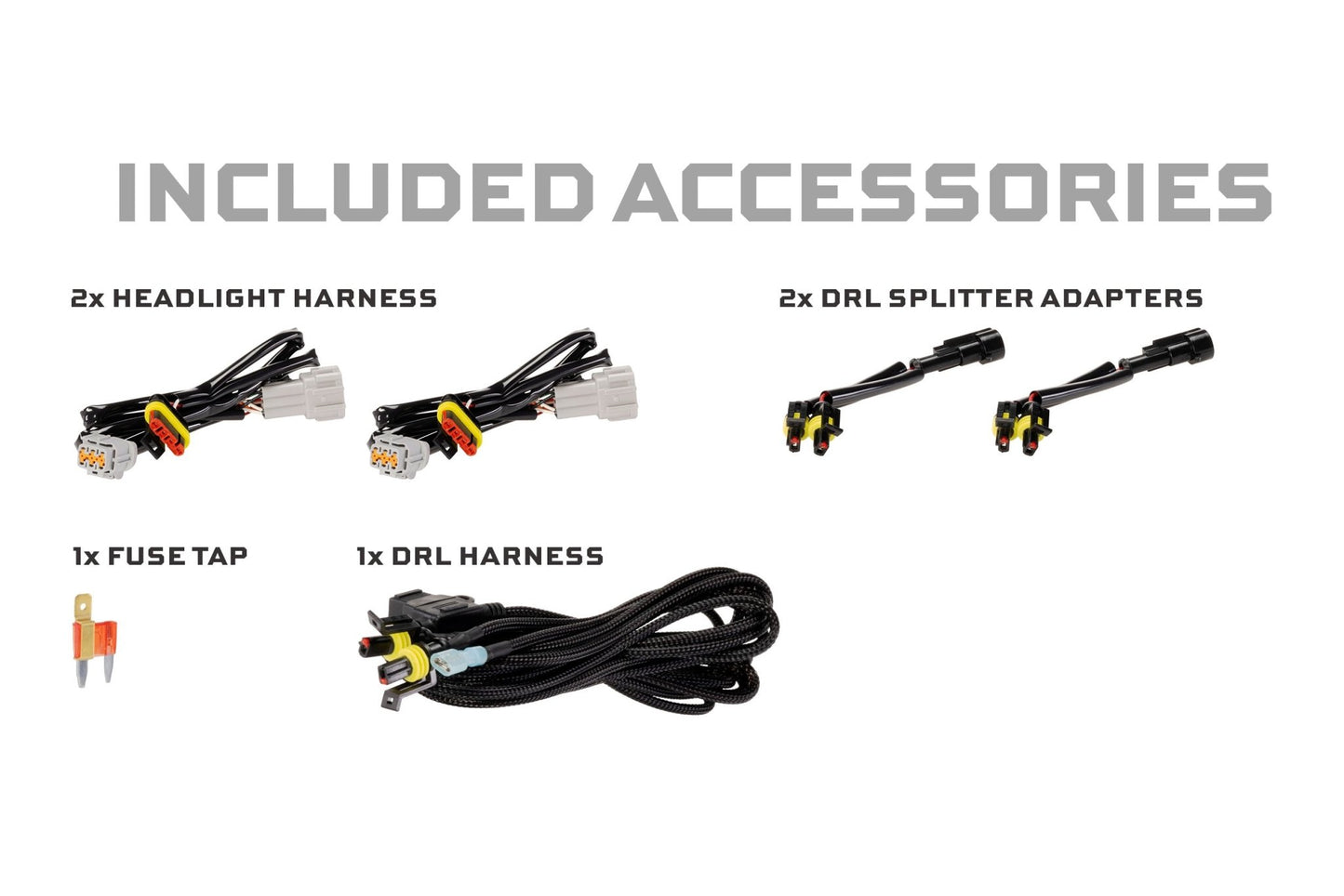 15 - 21 Nissan 370Z Nismo Bumper: Morimoto XB LED DRL (Set) - Sidemarker DRL & Signals - Morimoto