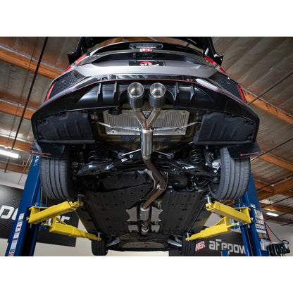 aFe Takeda 2.5in 304SS Axle-Back Exhaust System 17-19 Honda Civic Type R L4-2.0L (t)
