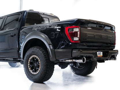 AWE Tuning Gen 3 Raptor SwitchPath Exhaust - Chrome Silver Tips