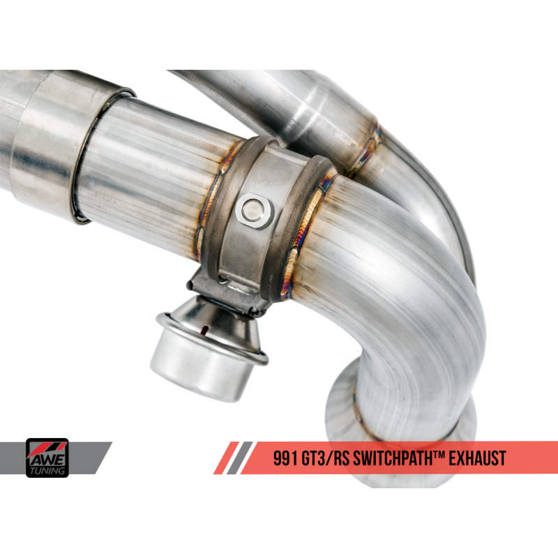 AWE Tuning Porsche 991 GT3 / RS SwitchPath Conversion Kit (Requires AWE Tuning Center Muffler)