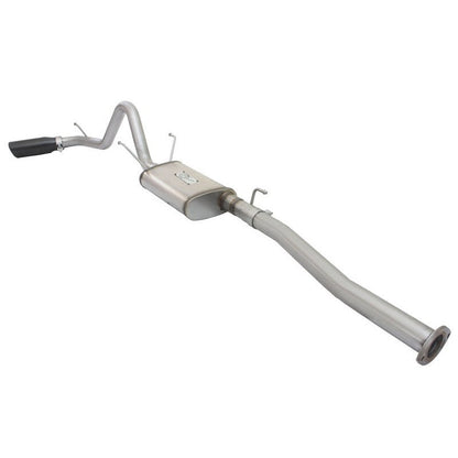aFe MACH Force XP 2.5in Cat-Back Stainless Steel Exhaust System w/Black Tip Toyota Tacoma 13-14 2.7L