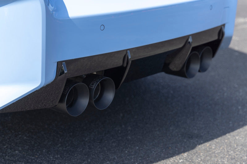 Dinan 23-26 BMW M2 (G87) Valved Axleback Exhaust System - Black Tips