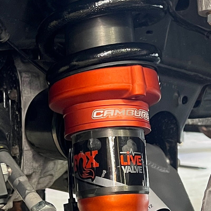 Camburg Ford Raptor 21-23 1.5in Front Spring Preload Spacer Kit (Black)