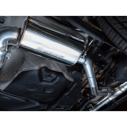 AWE 2022+ Volkswagen GTI MK8 Touring Edition Exhaust - Diamond Black Tips
