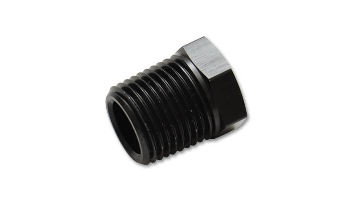Vibrant M10 x 1.0 Metric Aluminum Port Plug with Crush Washer