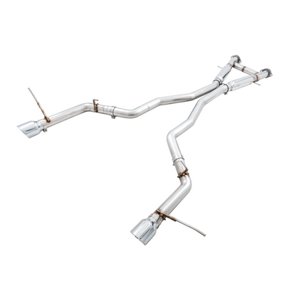 AWE Tuning 2020 Jeep Grand Cherokee SRT Track Edition Exhaust - Chrome Silver Tips