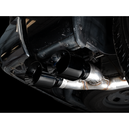 AWE Tuning 09-18 RAM 1500 5.7L (w/Cutouts) 0FG Dual Rear Exit Cat-Back Exhaust - Chrome Silver Tips