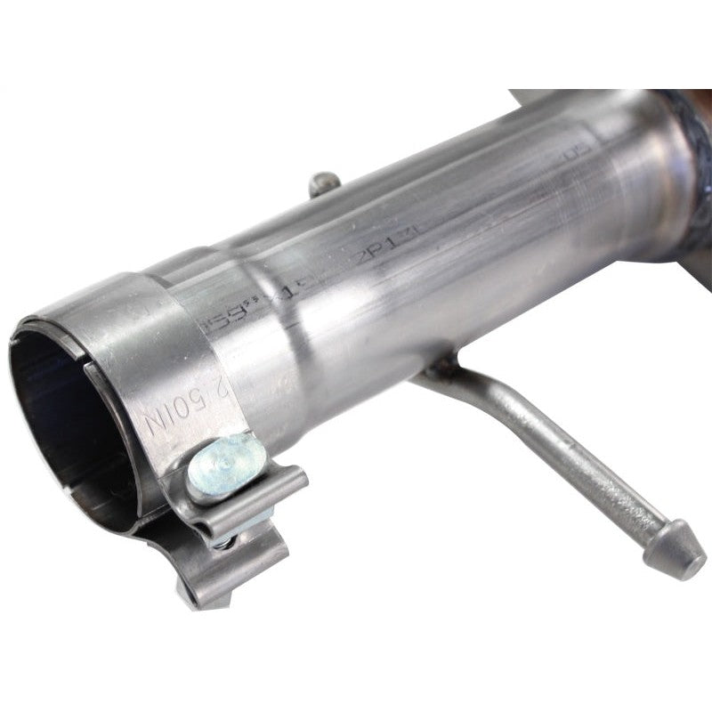 aFe MACHForce XP Exhaust Cat-Back 2.5in SS-409 Hi-Tuck 12-14 Jeep Wrangler Unlimited V6 3.6L 4Dr