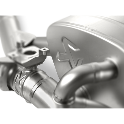 Akrapovič Slip-On Line Exhaust System (Titanium) w/Carbon Tips - 2014-2018 BWW M3 (F80)
