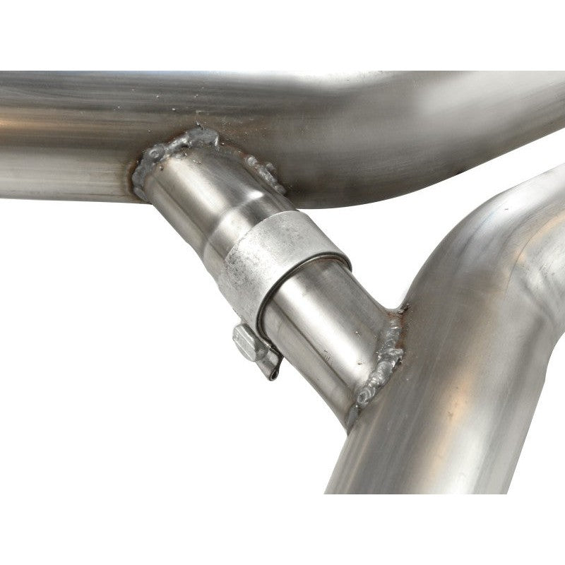 aFe MACHForce XP Cat-Back Exhaust 3in SS w/ Polished Tips 11-14 Ford Mustang GT V8 5.0L